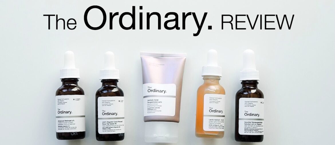 The Ordinary Review Pt 2 | Retinoid, Vitamin C, Lactic/Azelaic Acid, Rose Hip Oil
