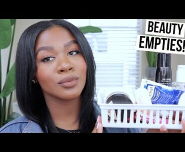 BEAUTY PRODUCTS I'VE USED UP + WOULD I REPURCHASE? l 2020!