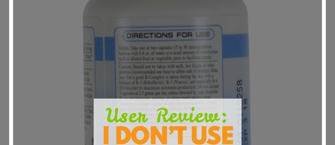 User Review: Pure Encapsulations - L-Tryptophan - Supports Serotonin Synthesis for Emotional We...