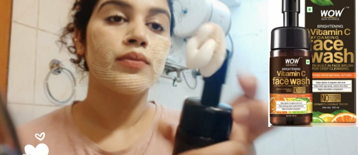 Vitamin C Face Wash For Bright Skin