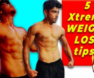 5 TIPS TO LOSE Belly Fat Fast // Weight loss Tips / diet and lifestyle