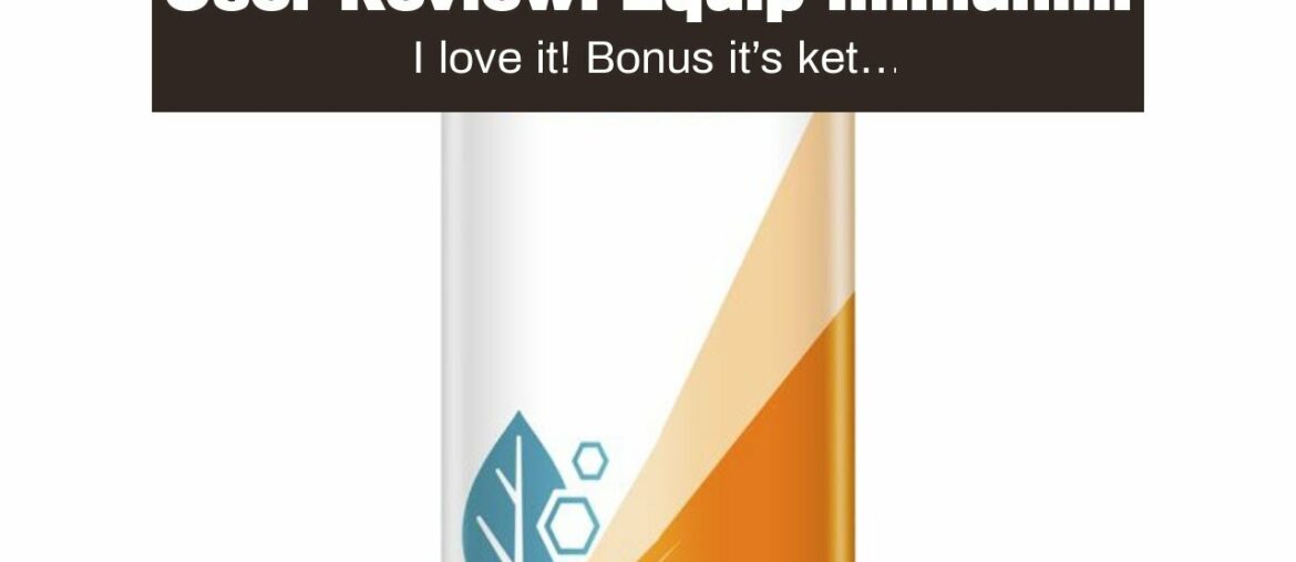User Review: Equip Immunity Support Booster with Vitamin C, Zinc & Magnesium  Natural, Nutrien...
