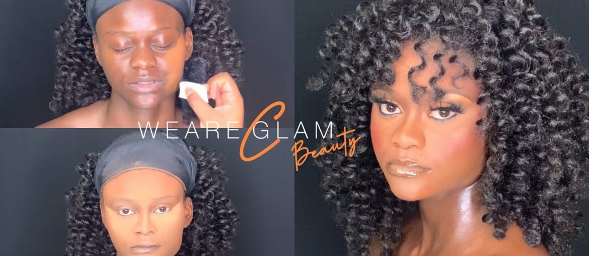 DARK TONE MAKEUP TRANSFORMATION // WEARECGLAM BEAUTY