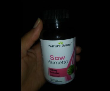 Saw Palmetto Capsules for Hair Loss - Saw Palmetto for Women and Men Hair Vitamins for Faster H...
