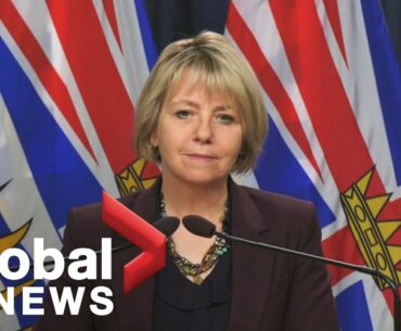 Coronavirus: BC health officials provide COVID-19 update as cases surge by record 425 | FULL