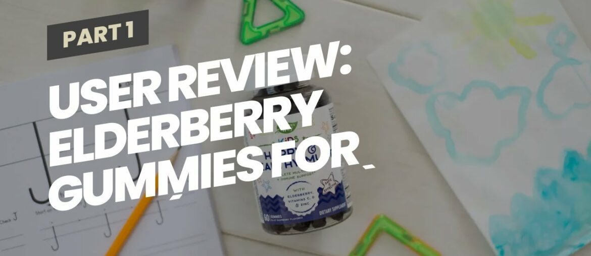 User Review: Elderberry Gummies for Kids (4-Pack) by Feel Great Vitamin Co. with Immune Support...