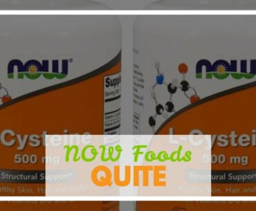 NOW Foods Supplements, L-Cysteine 500 mg with Vitamins B-6 and C, Structural Support*, 100 Tabl...