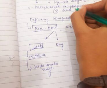 VITAMIN B1 (water soluble) Biochemistry