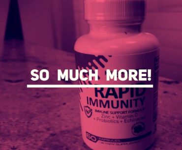 HighMark Nutrition Rapid Immunity with Zinc, Elderberry, and Vitamin C. Natural Immune Supplement