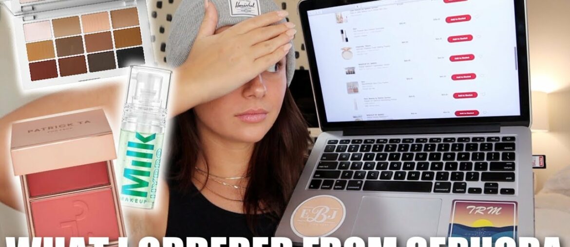 The SEPHORA Beauty Insider SALE - What I ordered *NEW* makeup, fragrance || EJB