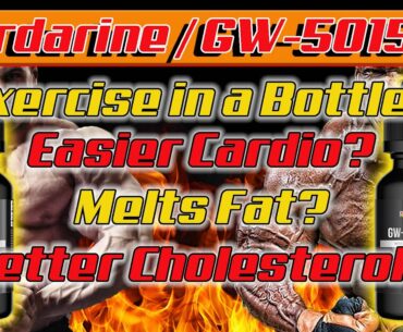Cardarine / GW501516 Review, Benefits, Side Effects, Studies! Exercise in a bottle?