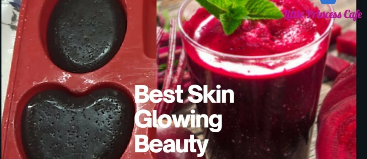 HOMEMADE BEAUTY SOAP || SKIN GLOWING BEETROOT SOAP || SKIN BRIGHTENING SOAP