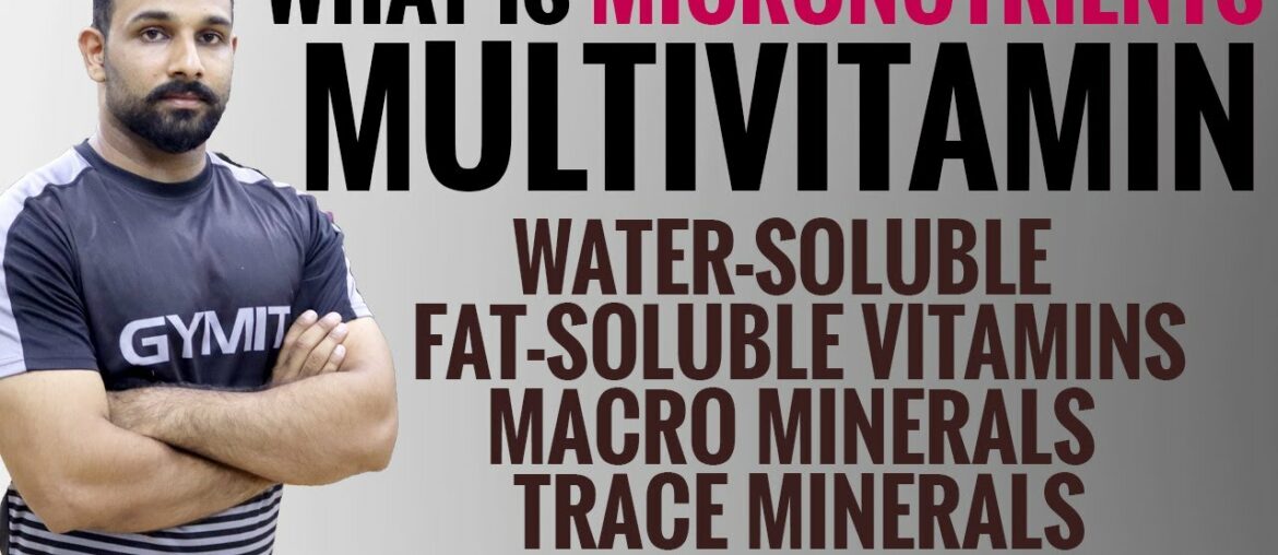 What is Micronutrients: Types, Functions, Benefits URDU/HINDI GYMIT