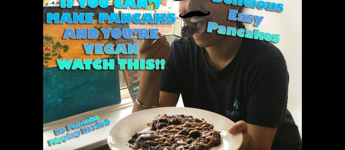 How To Make VEGAN Pancakes (Easy)
