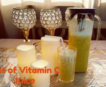 Shot of Vitamin C Juice !