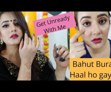 Bahut Bura Haal Ho gya /Get Unready With Me / SWATI BHAMBRA