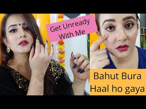 Bahut Bura Haal Ho gya /Get Unready With Me / SWATI BHAMBRA
