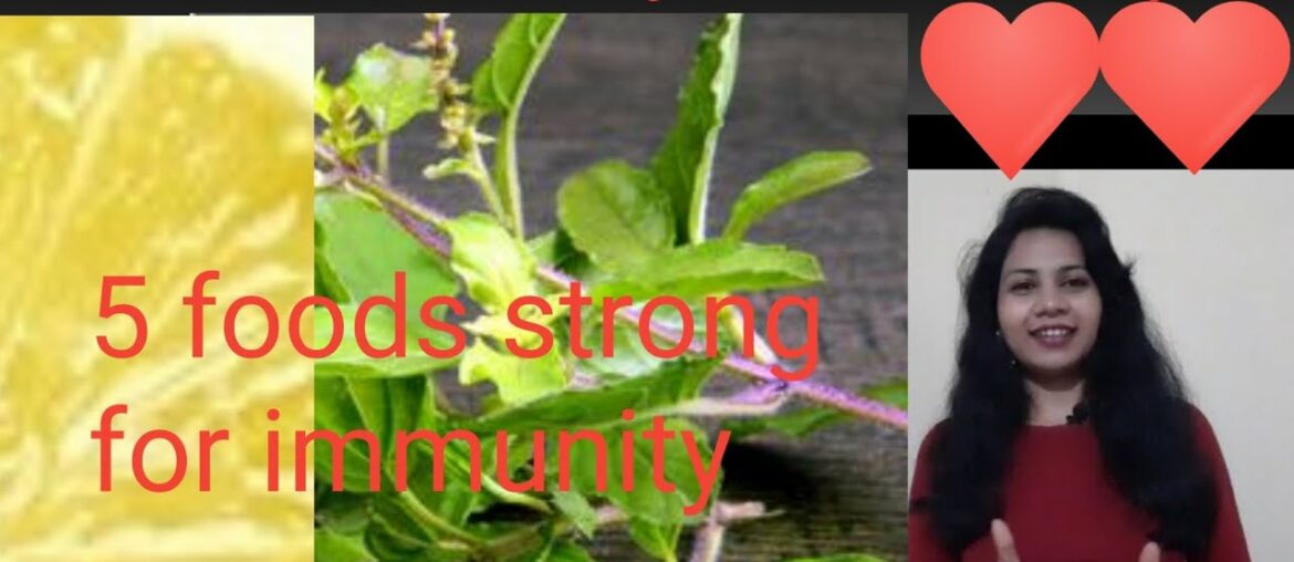 how to boost your immunity! 5 foods strongs for immunity! nutritioncrew
