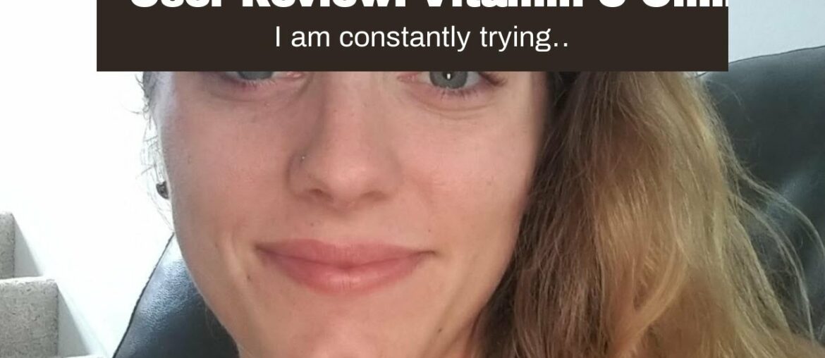 User Review: Vitamin C Oil For Glowing Skin - This Oil For Face Contains Vitamin E Oil + Argan...