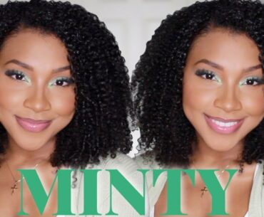 MINT GREEN MAKEUP LOOK | Love Daci