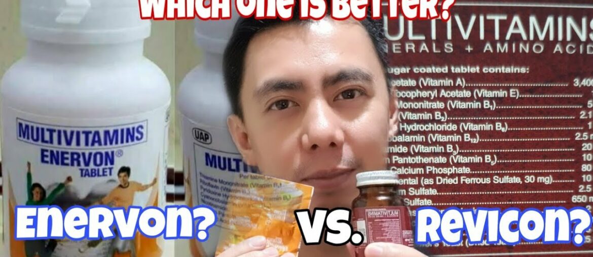 WHICH IS BETTER: ENERVON MULTIVITAMINS (WITH VITAMIN C) OR REVICON FORTE FOR YOUR IMMUNE SYSTEM?