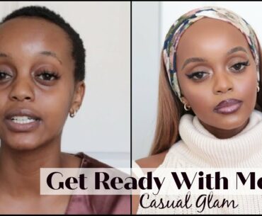 Get Ready With Me | Easy In a RUSH 15 Minutes Makeup + Hair | Klaiyi Hair