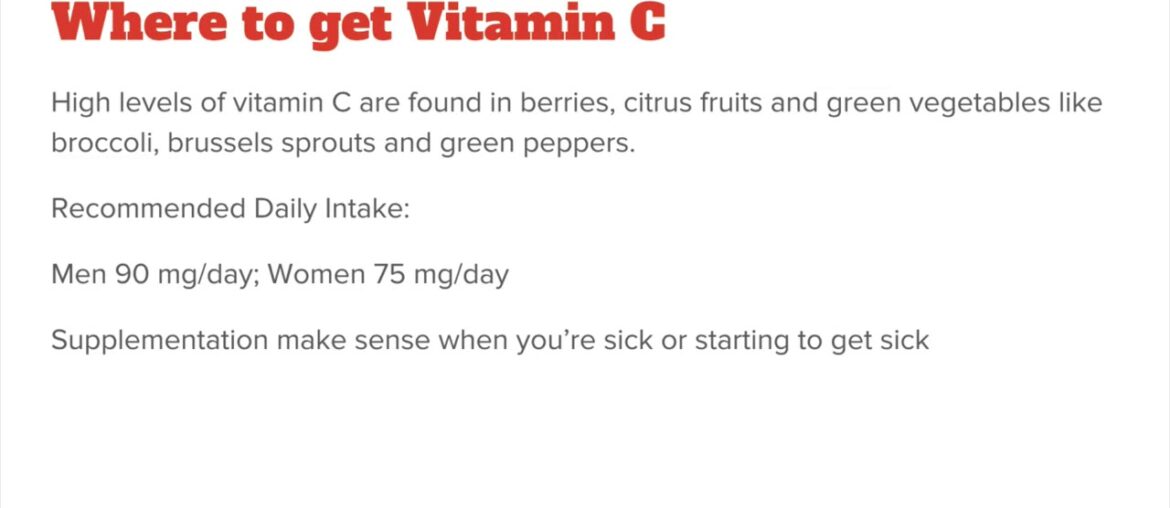 04  Vitamin C II MICRONUTRIENTS II (Learn about Nutrition, Dieting For Weight Loss, Building Muscle)