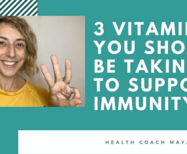 3 Cheap vitamins you SHOULD be taking to support your immune system