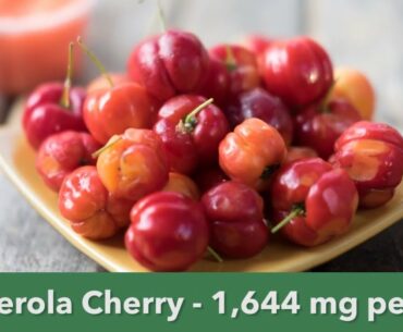 Top 12 Foods Full of Vitamin C