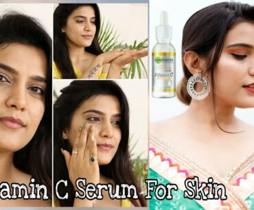 Giveaway : How To Use Vitamin C Serum & It's benefits ft. Garnier Vitamin C Serum | Super Style Tips