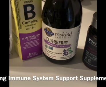 New Immune System Supplement Routine