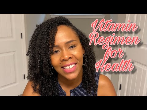 My Vitamin Regimen for Health