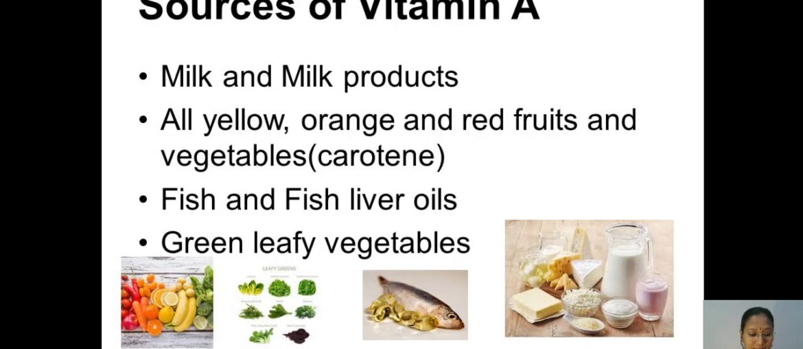 Video Lecture, Sem-I, Nutrition, Fat Soluble Vitamins Part 1
