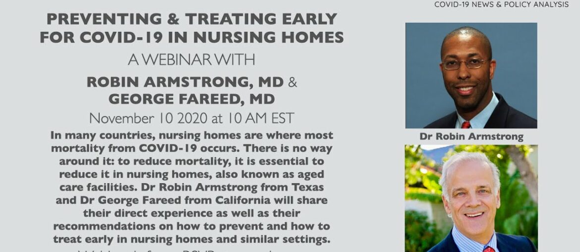 Preventing & Treating Early for COVID-19 in Nursing Homes