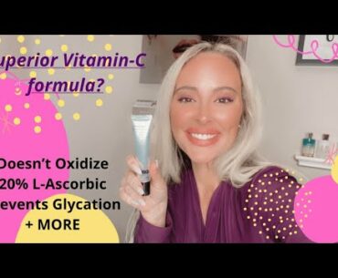 This Vitamin-C serum NEVER Oxidizes?? Treat Acne Scarring, GLYCATION and Aging! PCA Skin Vitamin C