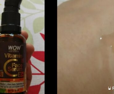 WOW VITAMIN C FACE SERUM REVIEW IN TAMIL
