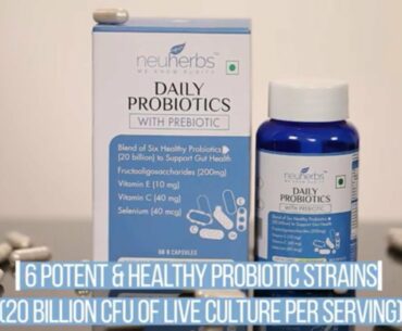 Probiotics in Hindi | Health Benefits of Neuherbs Daily Probiotics |