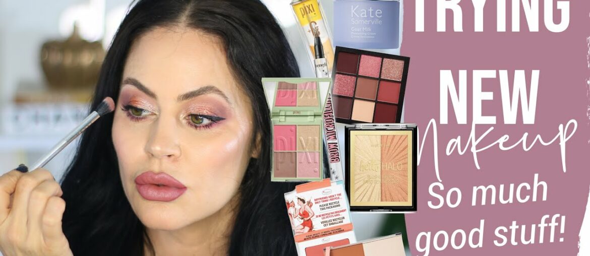 TRYING NEW MAKEUP | TESTING PR FROM THE LAST FEW MONTHS