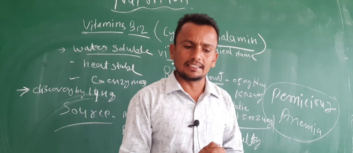 LECTURE 9TH | NUTRITION | VITAMINS | BY KAILASH SIR |