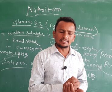 LECTURE 9TH | NUTRITION | VITAMINS | BY KAILASH SIR |