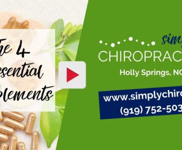 The 4 Essential Supplements