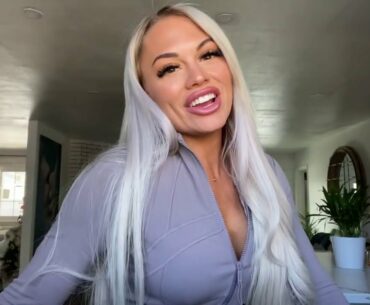 Small Waist Round Booty WORKOUT AT HOME (LEG DAY & DAILY VITAMIN ROUTINE)