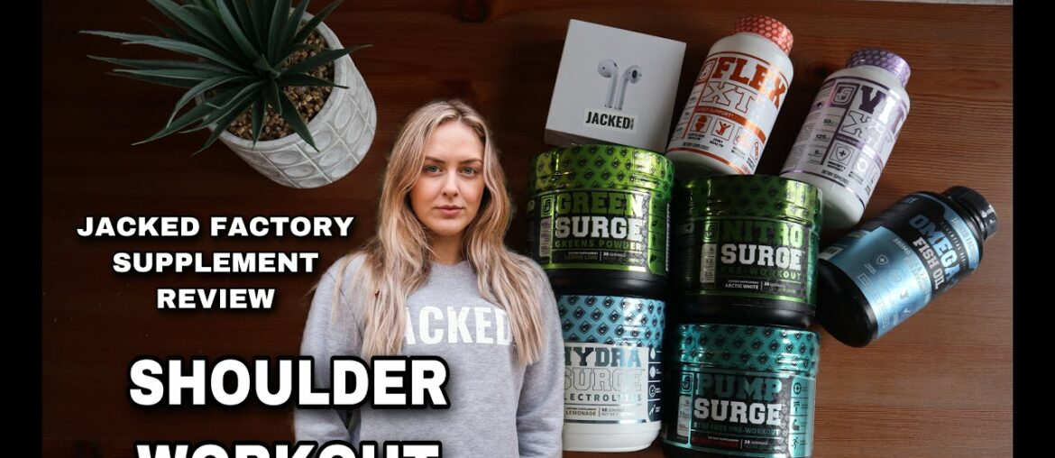 JF Supplement Review | SHOULDER/DELT WORKOUT | Supplements & Vitamins I Take For Optimal Performance