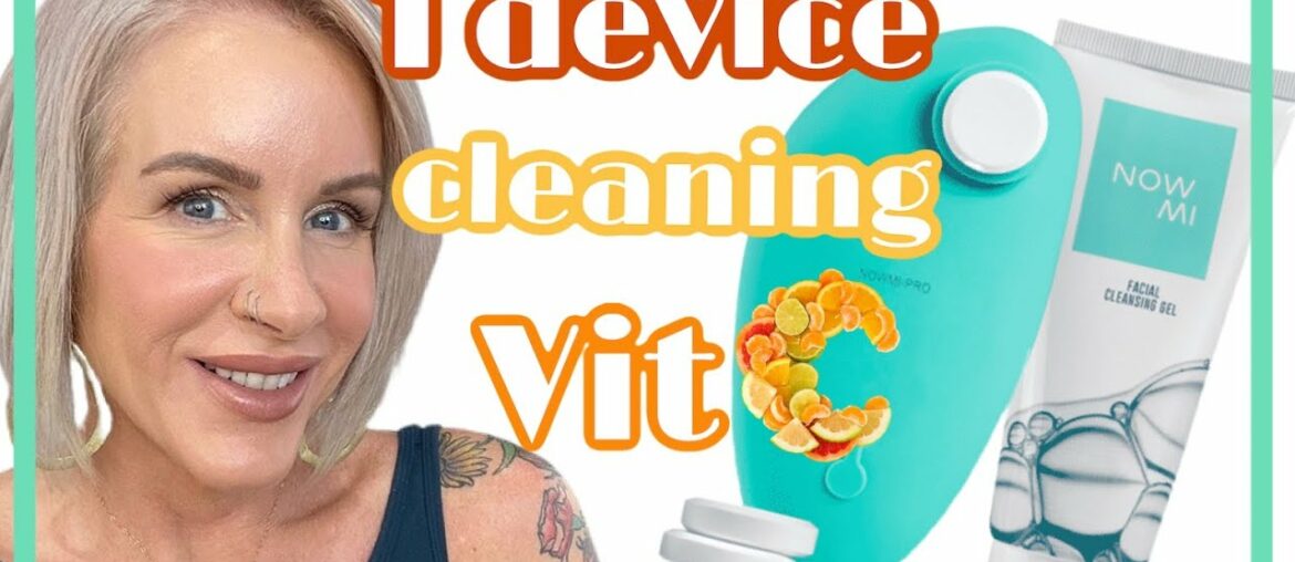 VITAMIN C FACIAL // CLEAN and BRIGHT your SKIN at HOME // #NOWMI