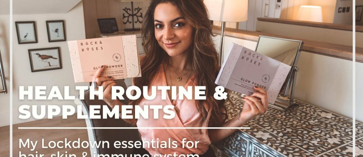 My Daily  Supplements // Rock & Roses Glow Powder Review // Whitney's Wonderland