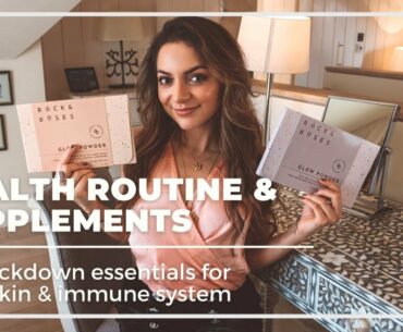 My Daily  Supplements // Rock & Roses Glow Powder Review // Whitney's Wonderland