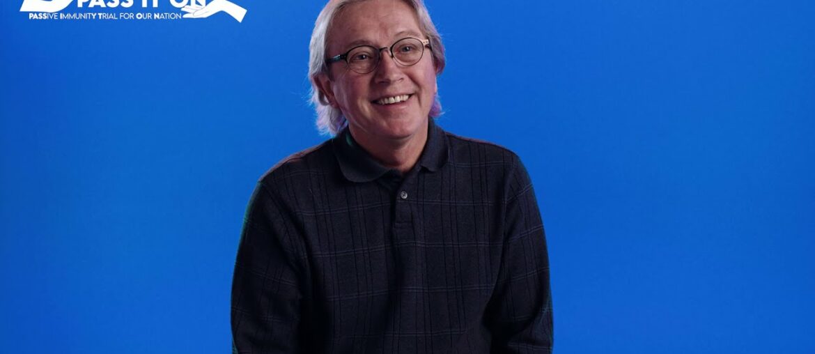 Hear the story of Norm McDonald, COVID-19 survivor and convalescent plasma donor.