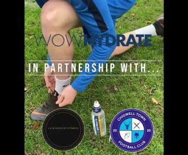 FOOTBALL FITNESS | Stay fit during lockdown | ‘WOW HYDRATE Workout’ | (by Lewis Mack Fitness)