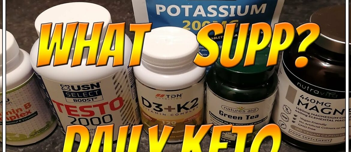 Daily supplements on Keto Diet