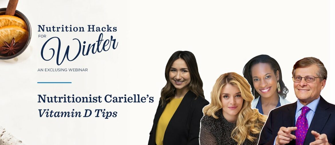 Nutritionist Carielle's Vitamin D Tips | Persona Winter Hacks Webinar